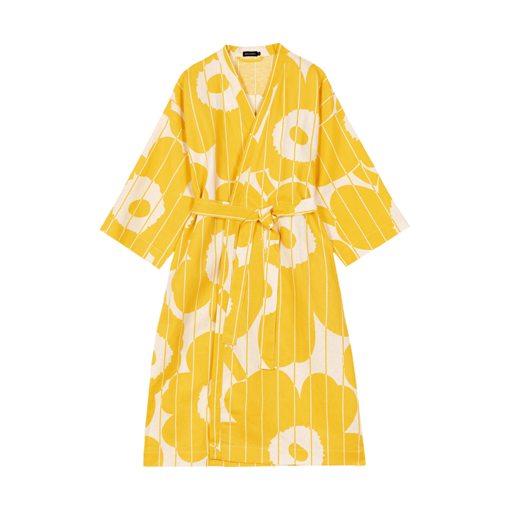 Robe de chambre Vesi Unikko S/M - Spring yellow-ecru - Marimekko
