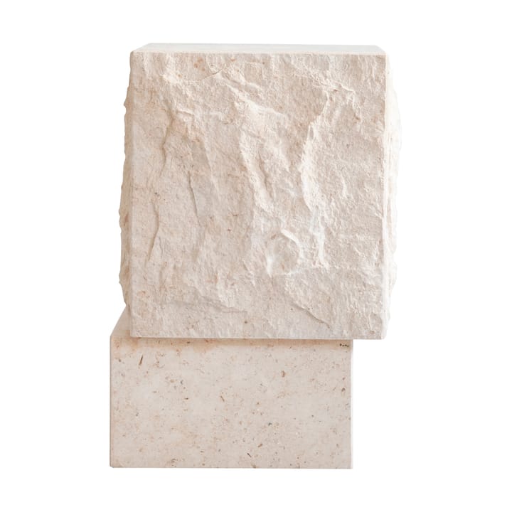 Table d'appoint Temple tall 50x33 cm - Limestone - 101 Copenhagen