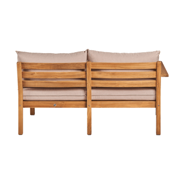 Canapé Stockaryd 2 places module droit teak/beige - undefined - 1898