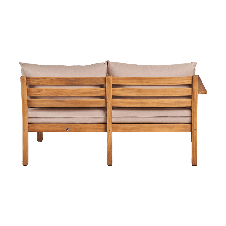 Canapé Stockaryd 2 places module droit teak/beige 1898