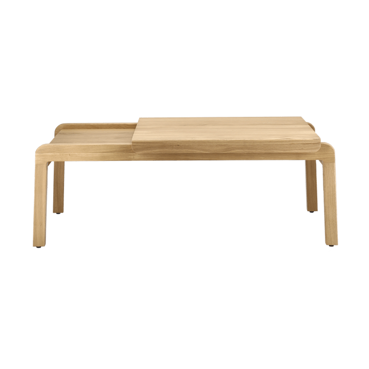 Table basse Knutskog 115x52x41 cm - Chêne laqué naturel - 1898