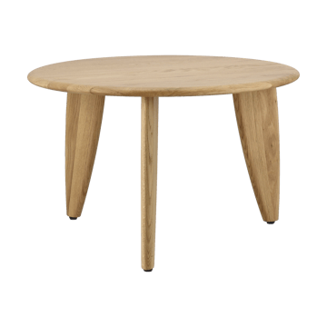 Table basse Lyckeby Ø60x37,5 cm - Chêne laqué naturel - 1898