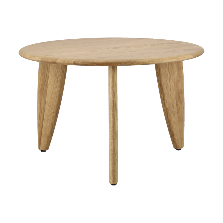 Table basse Lyckeby Ø60x37,5 cm, Chêne laqué naturel 1898