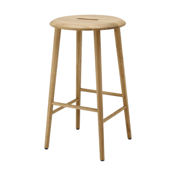 Tabouret de bar Norrabo 65 cm - Chêne laqué naturel - 1898