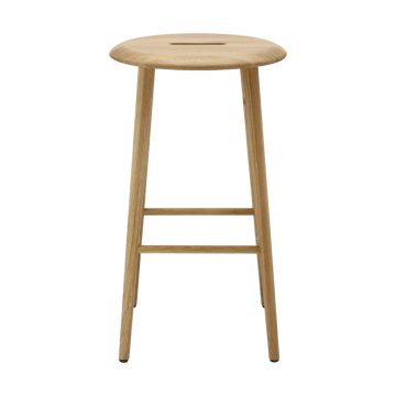 Tabouret de bar Norrabo 65 cm - Chêne laqué naturel - 1898