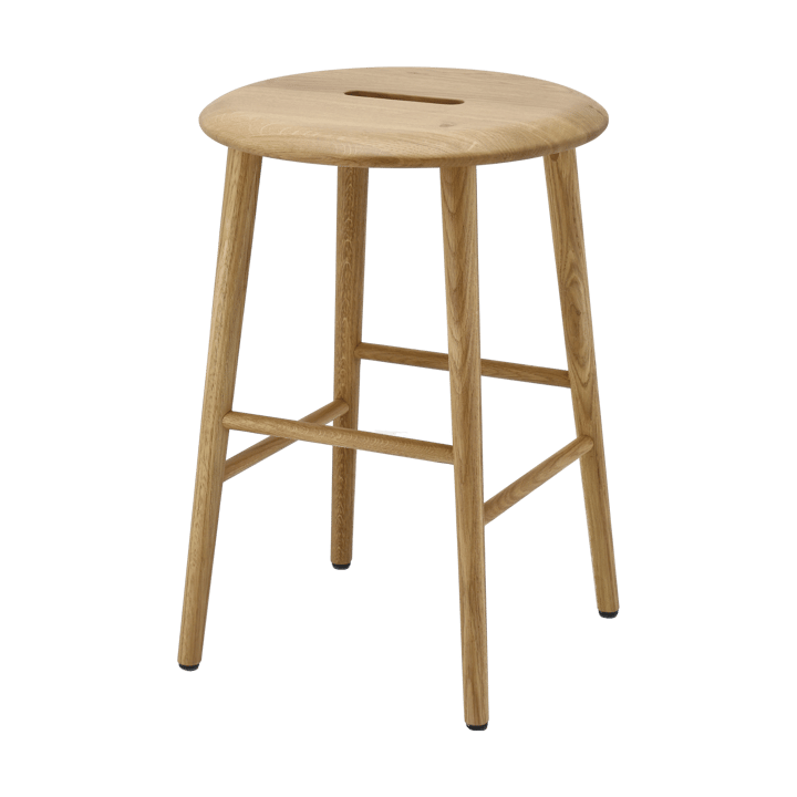 Tabouret Norrabo 53 cm - Chêne laqué naturel - 1898