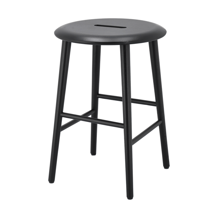 Tabouret Norrabo 53 cm - Chêne laqué noir - 1898