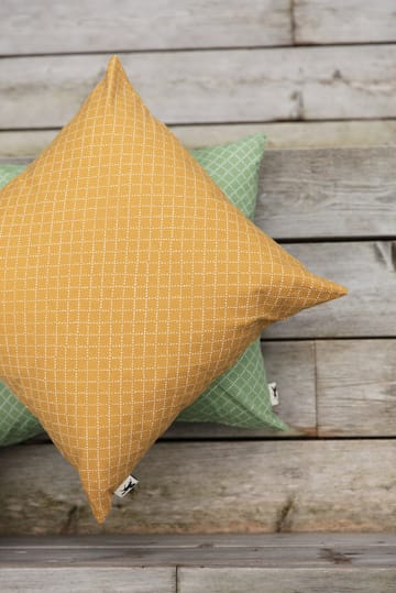 Housse de coussin Prickruta 47x47 cm - Ocre - Almedahls