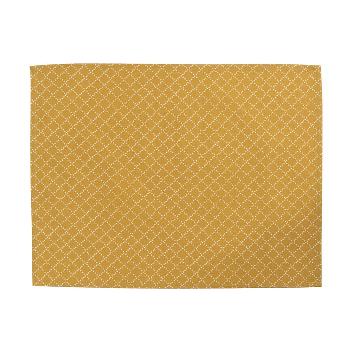 Nappe Prickruta 34x45 cm 2 pièces - Ocre - Almedahls