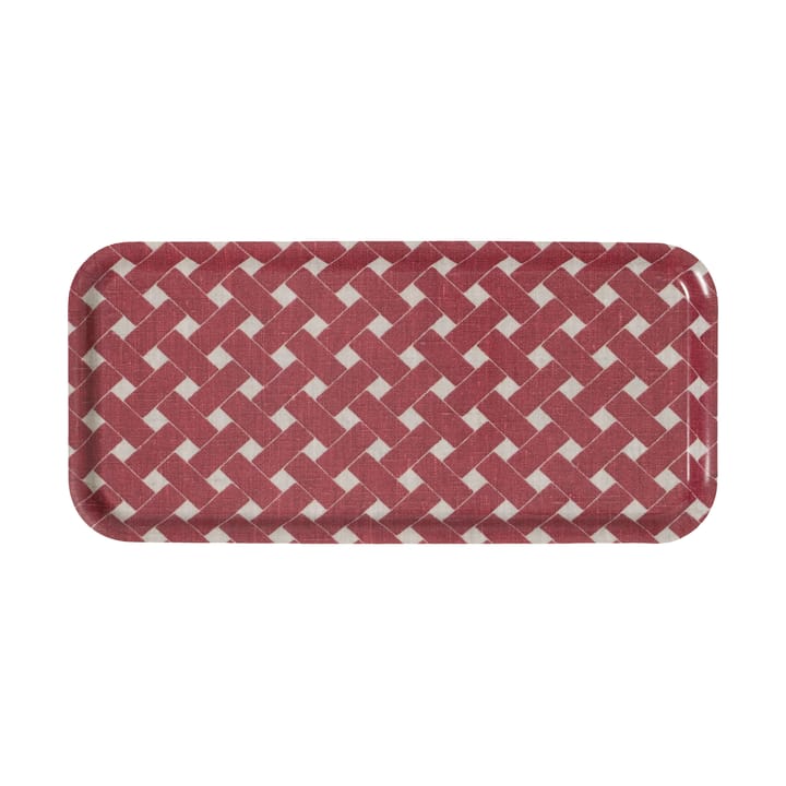 Panier plateau 15x32 cm - Rouge - Almedahls