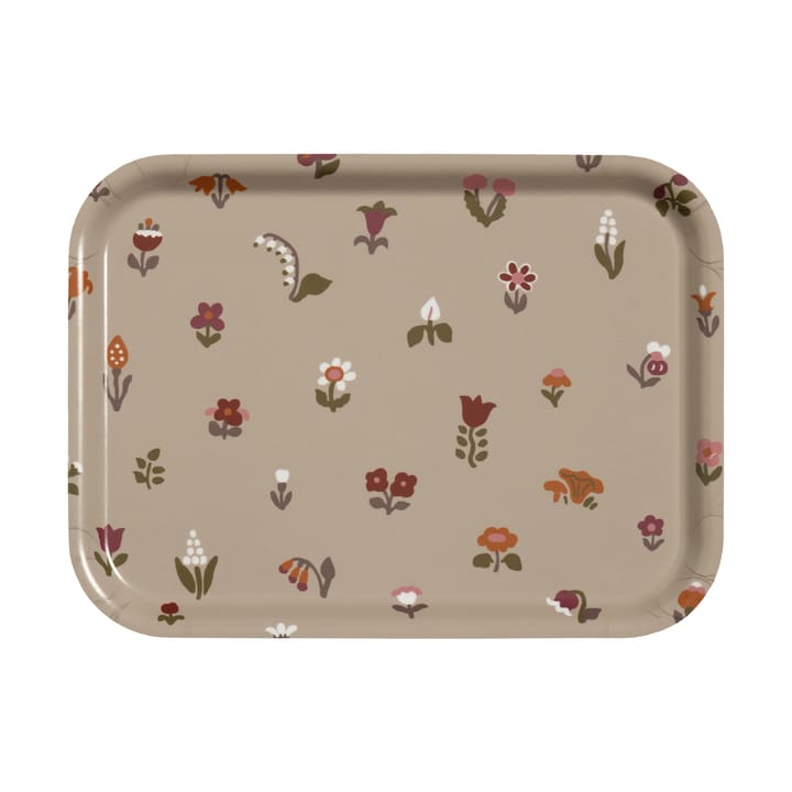 Plateau Brunnsparken 20x27 cm - Taupe - Almedahls