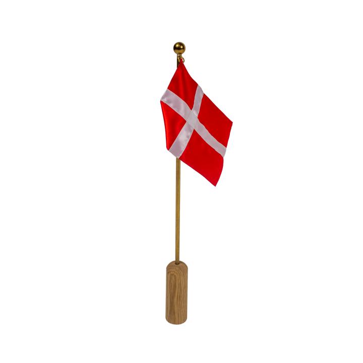 Drapeau de table Celebrating Denmark 40 cm, Oak-brass Andersen Furniture