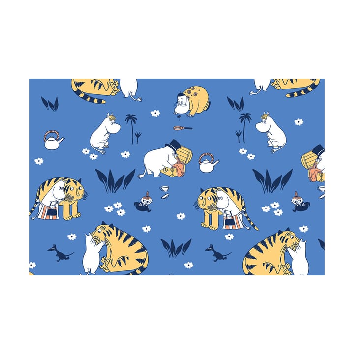 Ensemble de literie Moomin 150x210 cm, Famille Moumines couleur Arabia