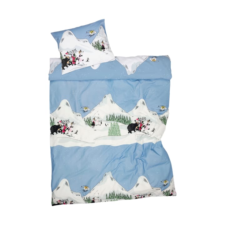 Ensemble de literie Moomin Ski jumping - 150x210 cm - Arabia