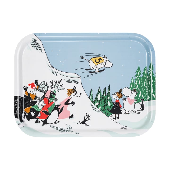 Plateau Moomin 27x20 cm - Ski jumping - Arabia