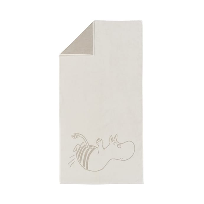 Serviette de bain Moomin 70x140 cm - Moumine blanc - Arabia