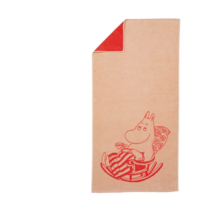 Serviette de bain Moomin 70x140 cm - Muminmamma persika - Arabia