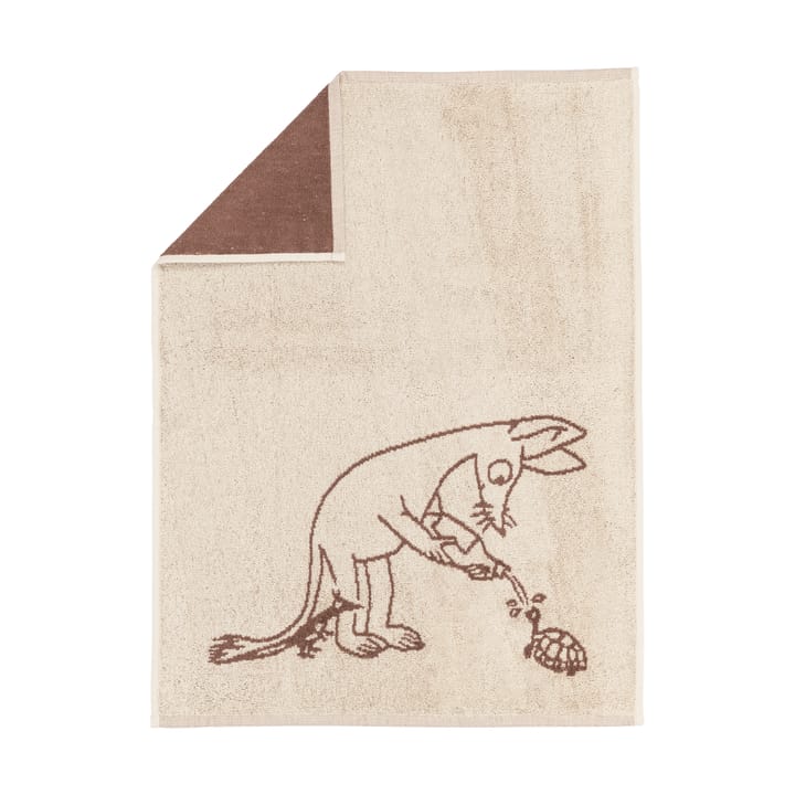 Serviette Moomin 50x70 cm - Sniff marron - Arabia