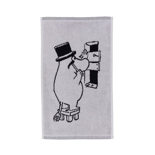 Serviette Mumin 30x50 cm - Papa Moumine gris - Arabia