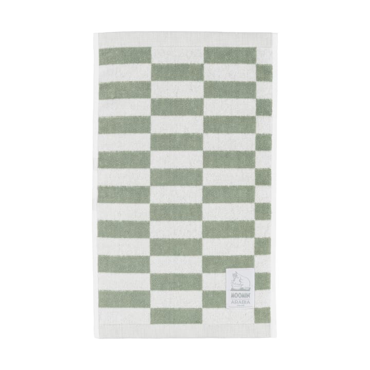 Serviette Mumin 30x50 cm - Rutor vert - Arabia