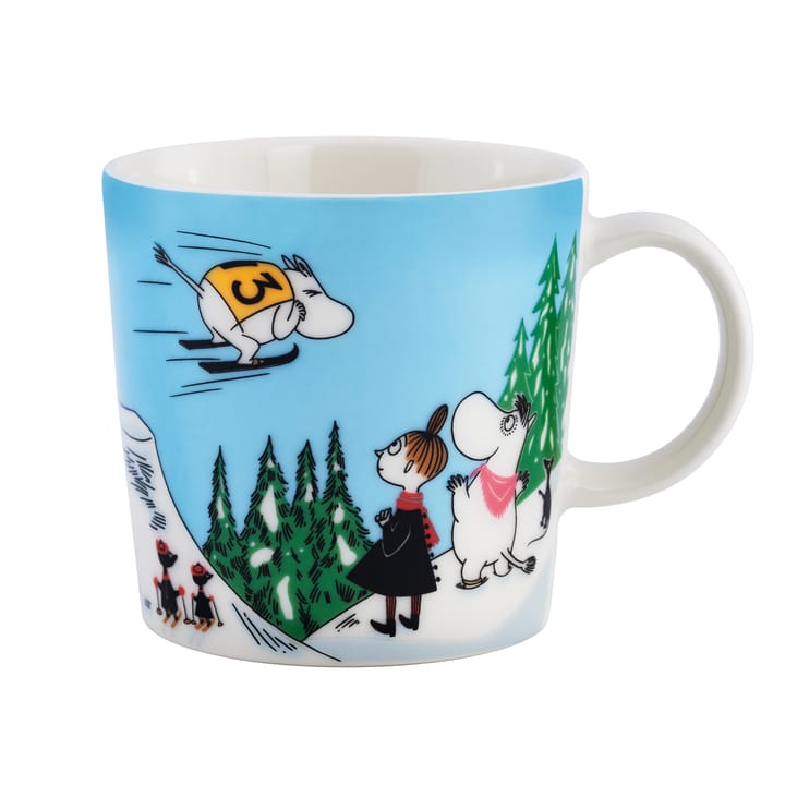 Tasse Moomin hiver 2024 Ski jumping, 30 cl Arabia