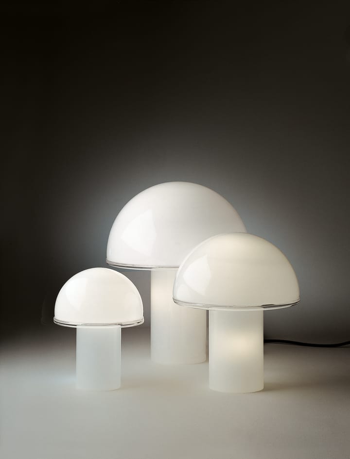 Lampe de table Onfale Grande Ø36 cm, Opale blanc Artemide