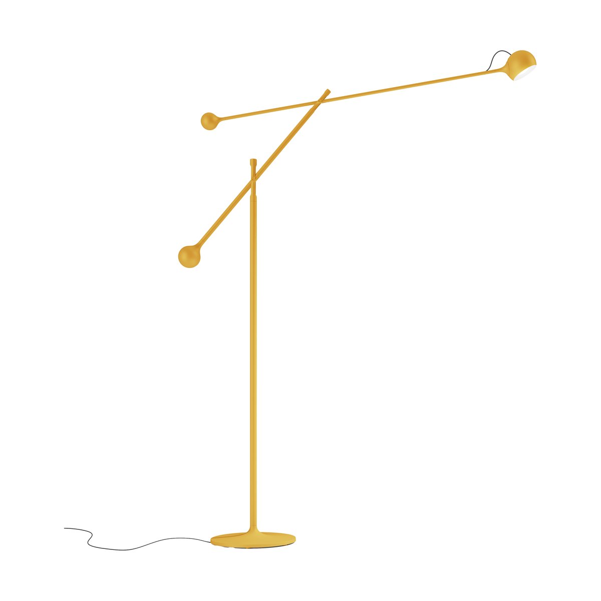 Artemide Lampe sur pied Ixa Yellow