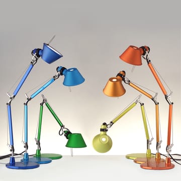 Tolomeo micro lampe de table - aluminium brut - Artemide