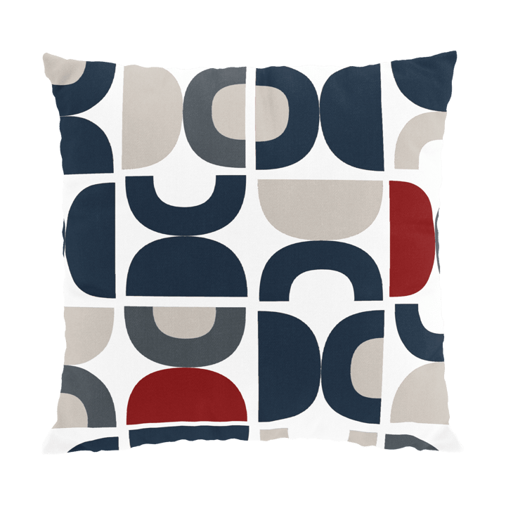 Housse de coussin Spiraldans 47x47 cm - Bleu - Arvidssons Textil