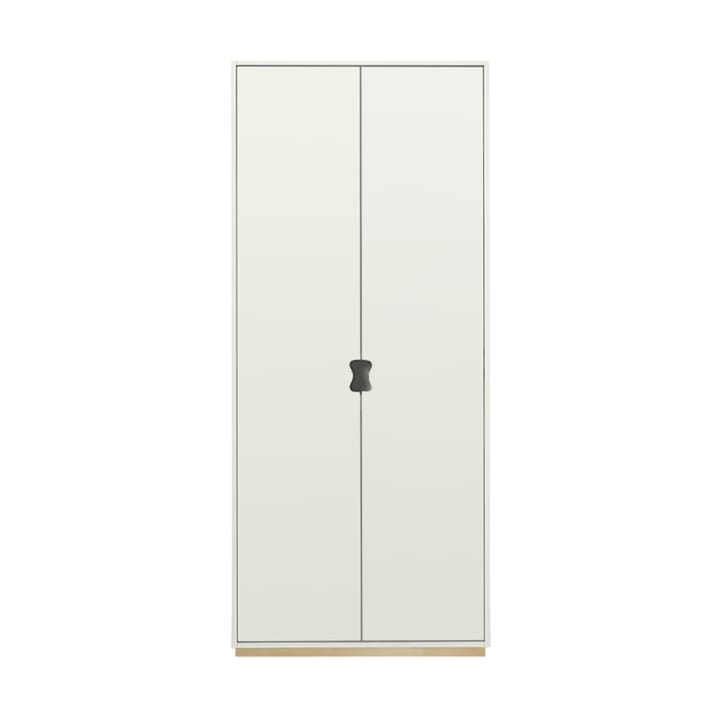 Armoire haute Snö F - White, base en bouleau, dj.42 cm - Asplund