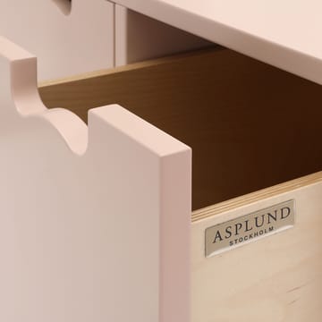 Commode Snö A - green khaki, support en bouleau - Asplund