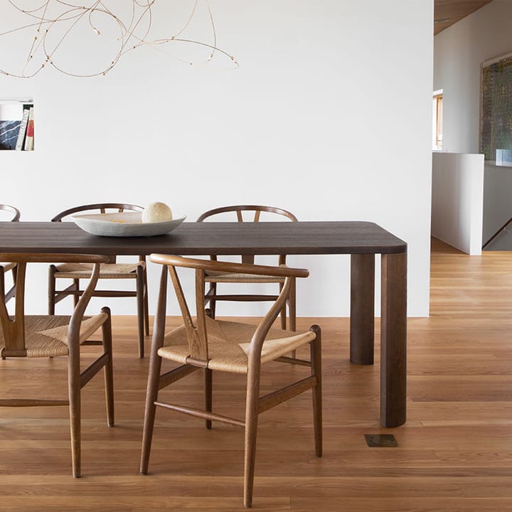 Table à manger Moci, Chestnut stained, 240x95 Asplund