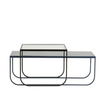 Table basse Tati Lounge High - verre, white - Asplund