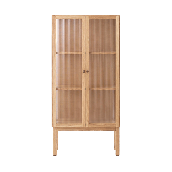 Armoire avec portes en verre Curiosity 143 cm - Oak - Audo Copenhagen