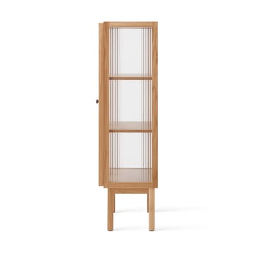 Armoire avec portes en verre Curiosity 143 cm - Oak - Audo Copenhagen