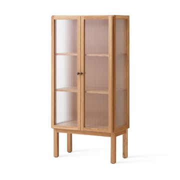 Armoire avec portes en verre Curiosity 143 cm - Oak - Audo Copenhagen