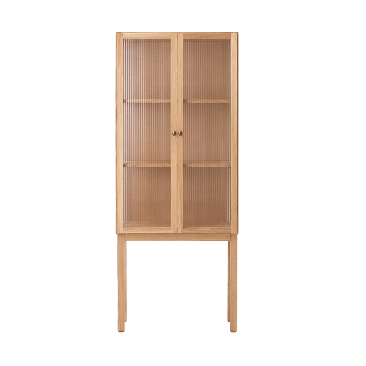 Armoire avec portes en verre Curiosity 168 cm - Oak - Audo Copenhagen