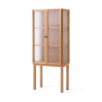 Armoire avec portes en verre Curiosity 168 cm - Oak - Audo Copenhagen