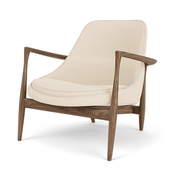 Chaise lounge Elizabeth - Walnut-Logan Jasmine - Audo Copenhagen