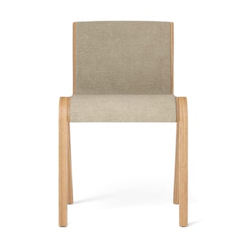 Chaise rembourrée sur le dossier et l'assise Ready - Natural oak-Audo Bouclé 02 - Audo Copenhagen