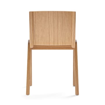 Chaise rembourrée sur le dossier et l'assise Ready - Natural oak-Audo Bouclé 02 - Audo Copenhagen