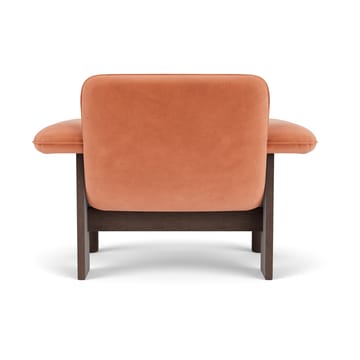 Fauteuil Brasilia low back - Dark oak-Avalon 012 - Audo Copenhagen