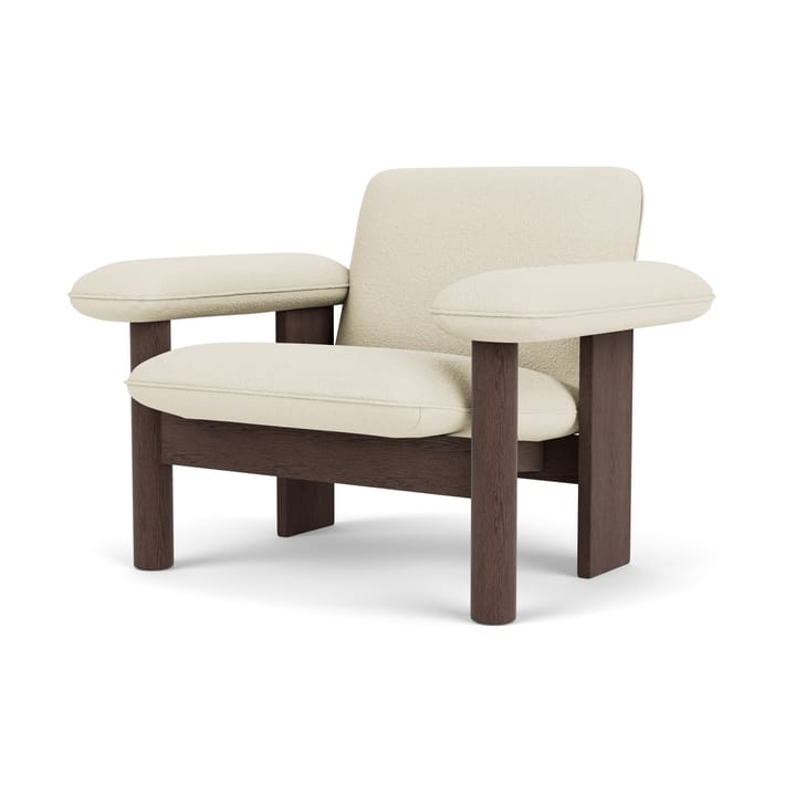 Fauteuil Brasilia low back - Dark oak-Baru 0200 - Audo Copenhagen