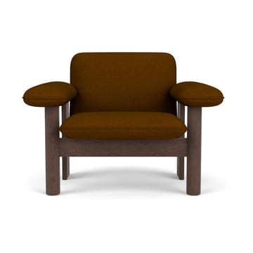 Fauteuil Brasilia low back - Dark oak-Baru 0450 - Audo Copenhagen