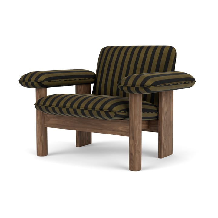 Fauteuil Brasilia low back - Walnut-Cabanon Soft FCL7029-04 - Audo Copenhagen