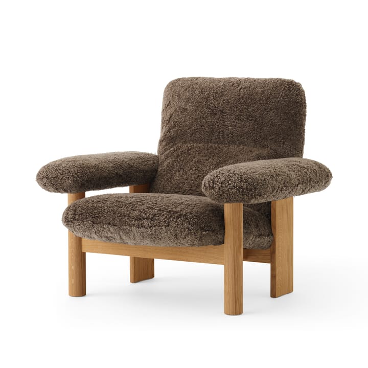 Fauteuil Brasilia - Oiled oak-Root sheepskin - Audo Copenhagen