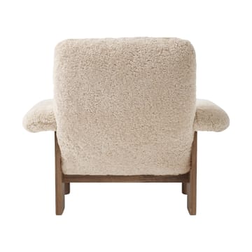 Fauteuil Brasilia - Walnut-Nature sheepskin curly - Audo Copenhagen