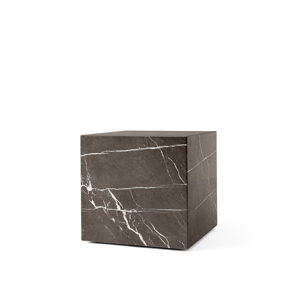 Audo Copenhagen Table basse Plinth brown, cube