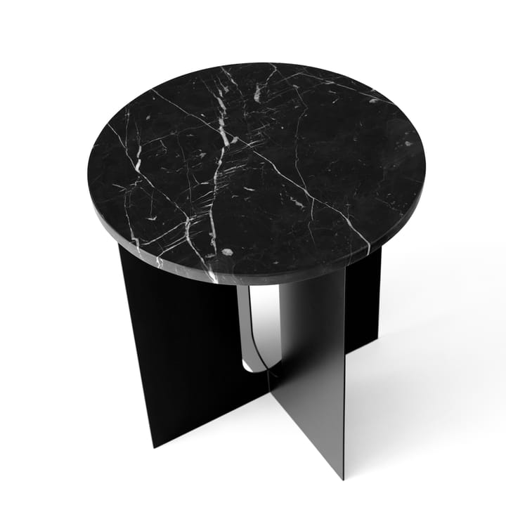 Table d'appoint Androgyne, plateau de table Ø42 cm - noir - Audo Copenhagen