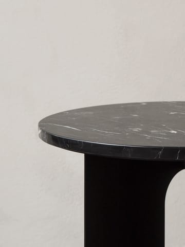 Table d'appoint Androgyne plateau de table Ø65 cm - Nero Marquina - Audo Copenhagen